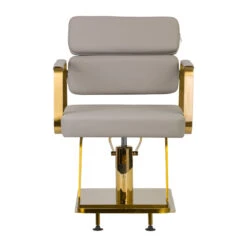 GABBIANO HAIRDRESSING CHAIR PORTO GOLD GRAY(Gabbiano Hairdressing Chair Porto Gold Gray) -Roxie Cosmetics Shop 137096 3 0912