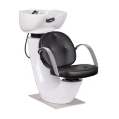 Gabbiano Asti Hair Wash Unit Black & White(Gabbiano Asti Hair Wash Unit Black White)
