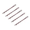 ACTIVESHOP HAIRDRESSING PINS FOR HAIR E-58 120PCS 5.6CM COPPER(Hairdressing Pins For Hair E 58 120pcs 5 6cm Copper)