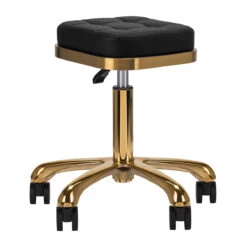 Activeshop Cosmetic Stool M-1645 Black Gold(Cosmetic Stool M 1645 Black Gold)