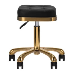 Activeshop Cosmetic Stool M-1645 Black Gold(Cosmetic Stool M 1645 Black Gold) -Roxie Cosmetics Shop 137482 2 1404