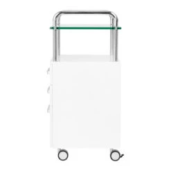 Podiatry Beauty Trolley 6053 White(Podiatry Beauty Trolley 6053 White) -Roxie Cosmetics Shop 138012 3 1611