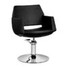 GABBIANO HAIRDRESSING CHAIR SANTIAGO BLACK(Gabbiano Hairdressing Chair Santiago Black)