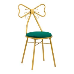 ACTIVESHOP RIBBON CHAIR VELVET DT2 GREEN(Ribbon Chair Velvet Dt2 Green)