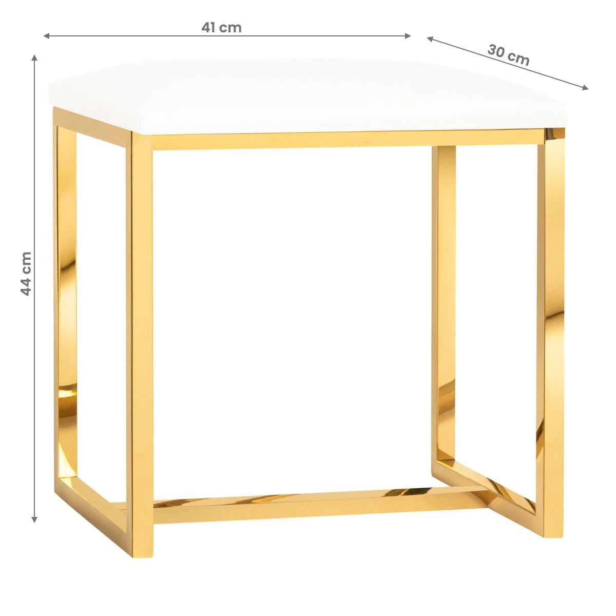 ACTIVESHOP STOOL AGNES WHITE(Stool Agnes White) 4 ACTIVESHOP STOOL AGNES WHITE(Stool Agnes White) - Image 2