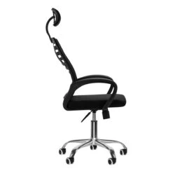ActiveShop Office / Manicure Chair QS-02 Black(Activeshop Office Manicure Chair Qs 02 Black) -Roxie Cosmetics Shop 141174 2 2303