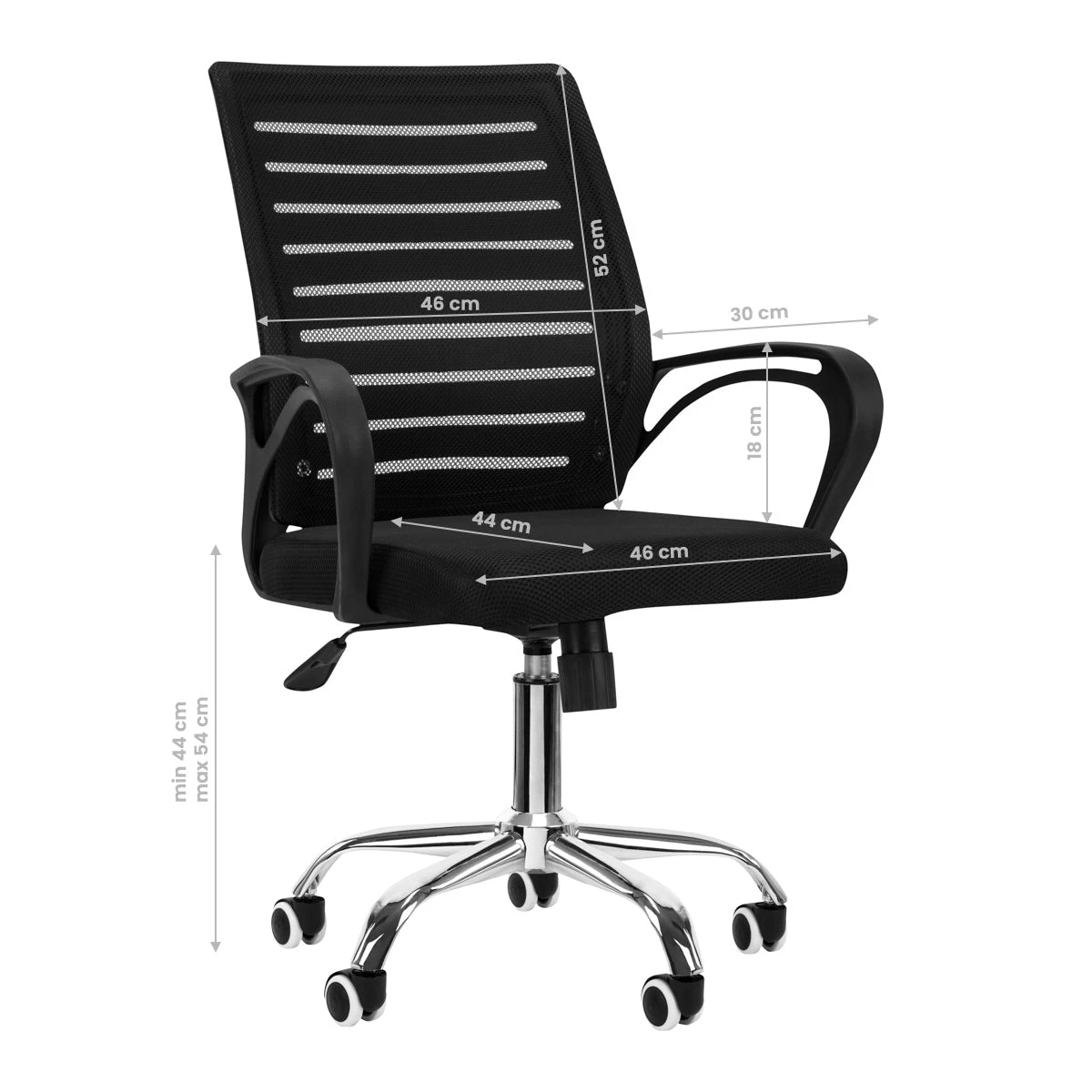 ActiveShop Office / Manicure Chair QS-04 Black(Activeshop Office Manicure Chair Qs 04 Black) 4 ActiveShop Office / Manicure Chair QS-04 Black(Activeshop Office Manicure Chair Qs 04 Black) - Image 2