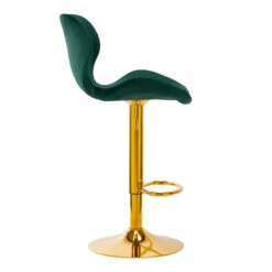 4Rico Bar Stool QS-B15 Velvet Green(4rico Bar Stool Qs B15 Velvet Green) -Roxie Cosmetics Shop 141187 02 1107