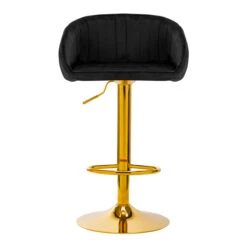 Bar Stool QS-B16G VELVET BLACK(Bar Stool Qs B16g Velvet Black) -Roxie Cosmetics Shop 141188 03 1107