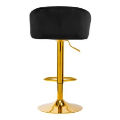 Bar Stool QS-B16G VELVET BLACK(Bar Stool Qs B16g Velvet Black) -Roxie Cosmetics Shop 141188 04 1107