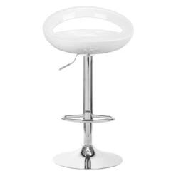 BAR STOOL QS-B01 WHITE(Bar Stool Qs B01 White) -Roxie Cosmetics Shop 141194 3 1703