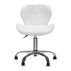 ACTIVESHOP COSMETIC STOOL QS-06 WHITE(Cosmetic Stool Qs 06 White) -Roxie Cosmetics Shop 141199 4 0203