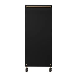 Gabbiano Hairdressing Trolley Assistant Solo Gold – Black(Gabbiano Hairdressing Trolley Assistant Solo Gold Black) -Roxie Cosmetics Shop 141233 05 0811