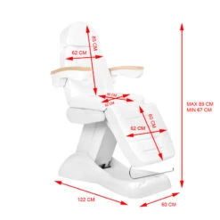 ActiveShop Cosmetic Electric & Heated Chair Luxury White(Activeshop Cosmetic Electric Heated Chair Luxury White) -Roxie Cosmetics Shop 142852 13 2206