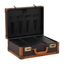 ACTIVESHOP BARBER BROWN HAIRDRESSING SUITCASE(Barber Brown Hairdressing Suitcase) -Roxie Cosmetics Shop 143635 06 1807