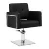 Gabbiano Hairdressing Chair Bergamo Black(Gabbiano Hairdressing Chair Bergamo Black)