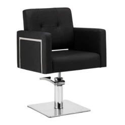 Gabbiano Hairdressing Chair Bergamo Black(Gabbiano Hairdressing Chair Bergamo Black)