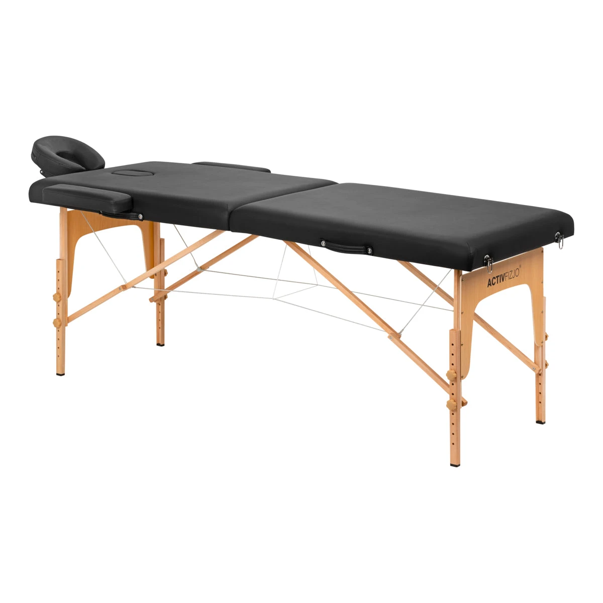 ActivFizjo Wooden Folding Massage Table Comfort Lux 2-Sections Black(Activfizjo Wooden Folding Massage Table Comfort Lux 2 Sections Black) 3 ActivFizjo Wooden Folding Massage Table Comfort Lux 2-Sections Black(Activfizjo Wooden Folding Massage Table Comfort Lux 2 Sections Black)