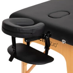 ActivFizjo Wooden Folding Massage Table Comfort Lux 3-Sections Black(Activfizjo Wooden Folding Massage Table Comfort Lux 3 Sections Black) -Roxie Cosmetics Shop 144003 04 1410