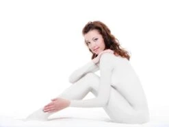 ACTIVESHOP Coverall For Vacuum Massage White Size S(Coverall For Vacuum Massage White Size S)