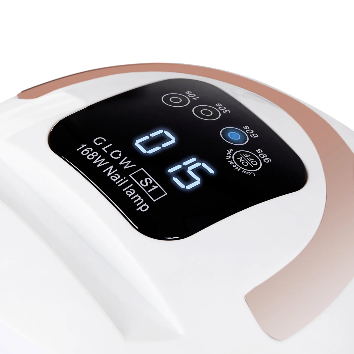 Glow UV Dual Nail Stylist Lamp S1 168W Gold(Glow Uv Dual Nail Stylist Lamp S1 168w Gold) 5 Glow UV Dual Nail Stylist Lamp S1 168W Gold(Glow Uv Dual Nail Stylist Lamp S1 168w Gold) - Image 3