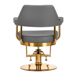 Gabbiano Hairdressing Chair Granda Gold Grey(Gabbiano Hairdressing Chair Granda Gold Grey) -Roxie Cosmetics Shop 146703 04 2601