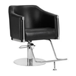 Gabbiano Hairdressing Chair Burgos Black(Gabbiano Hairdressing Chair Burgos Black)
