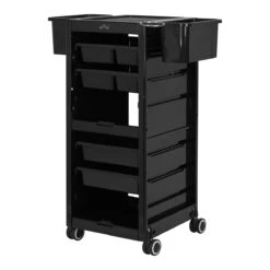 Gabbiano Hairdresser's Trolley 68A Black(Gabbiano Hairdressers Trolley 68a Black)