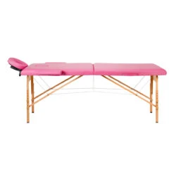 ActivFizjo Wooden Folding Massage Table Comfort Lux 2-Sections Pink(Activfizjo Wooden Folding Massage Table Comfort Lux 2 Sections Pink) -Roxie Cosmetics Shop 147199 02 1406