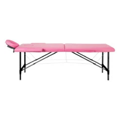 ActivFizjo Aluminum Folding Massage Table Comfort Lux 2-Sections Pink & Black(Activfizjo Aluminum Folding Massage Table Comfort Lux 2 Sections Pink Black) -Roxie Cosmetics Shop 147200 02 1406