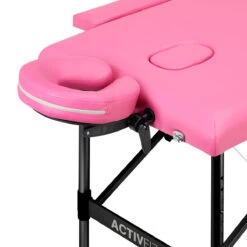 ActivFizjo Aluminum Folding Massage Table Comfort Lux 2-Sections Pink & Black(Activfizjo Aluminum Folding Massage Table Comfort Lux 2 Sections Pink Black) -Roxie Cosmetics Shop 147200 04 1406