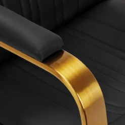 Gabbiano Hairdressing Chair Acri Gold & Black(Gabbiano Hairdressing Chair Acri Gold Black) -Roxie Cosmetics Shop 147319 05 1112