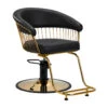 Gabbiano Hairdressing Chair Lille-M Gold Black(Gabbiano Hairdressing Chair Lille M Gold Black) -Roxie Cosmetics Shop 147324 01 2407