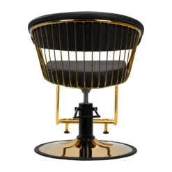 Gabbiano Hairdressing Chair Lille-M Gold Black(Gabbiano Hairdressing Chair Lille M Gold Black) -Roxie Cosmetics Shop 147324 04 2407