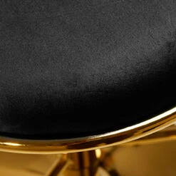 4Rico Bar Hocker QS-B313A Black Velvet(4rico Bar Hocker Qs B313a Black Velvet) -Roxie Cosmetics Shop 147826 05 1808