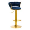 4Rico Bar Hocker QS-B313a Navy Velvet(4rico Bar Hocker Qs B313a Navy Velvet) -Roxie Cosmetics Shop 147827 01 1808