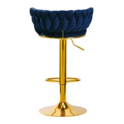4Rico Bar Hocker QS-B313a Navy Velvet(4rico Bar Hocker Qs B313a Navy Velvet) -Roxie Cosmetics Shop 147827 04 1808
