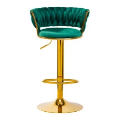 4Rico Bar Hocker QS-B313a Green Velvet(4rico Bar Hocker Qs B313a Green Velvet) -Roxie Cosmetics Shop 147828 03 1808