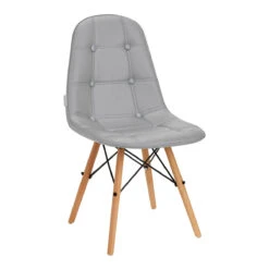 4Rico Cosmetic Chair QS-185 Gray(4rico Cosmetic Chair Qs 185 Gray)