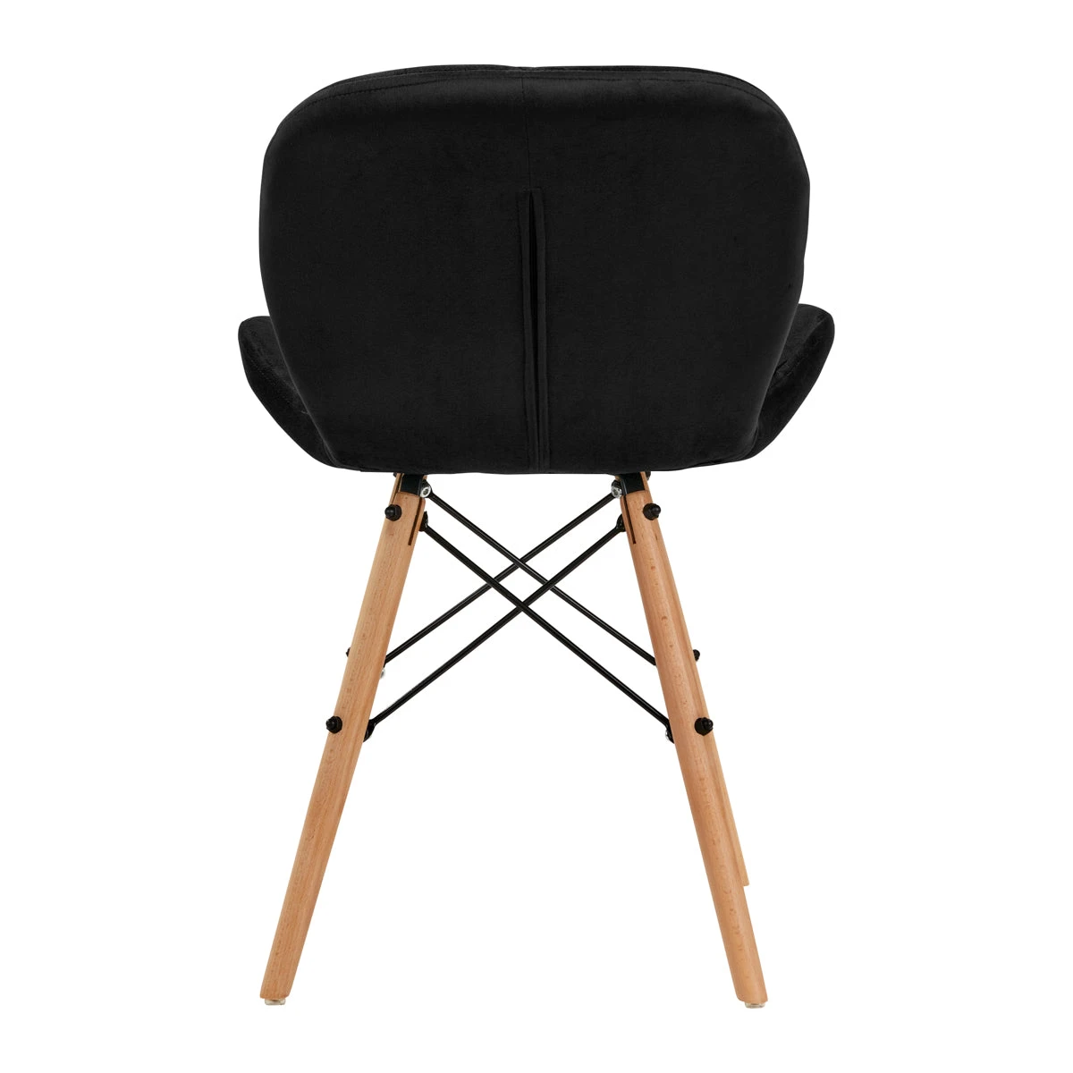 4Rico Cosmetic Chair QS-186 Black Velvet(4rico Cosmetic Chair Qs 186 Black Velvet) 9 4Rico Cosmetic Chair QS-186 Black Velvet(4rico Cosmetic Chair Qs 186 Black Velvet) - Image 7