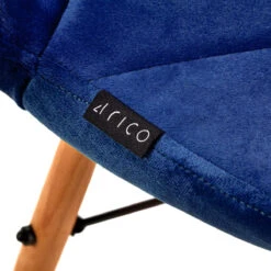 4Rico Cosmetic Chair QS-186 Navy Velvet(4rico Cosmetic Chair Qs 186 Navy Velvet) -Roxie Cosmetics Shop 147837 07 1808