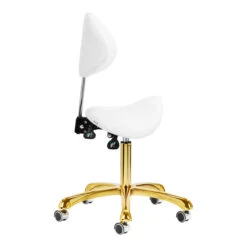 Giovanni Cosmetic Stool 1004 Gold White(Giovanni Cosmetic Stool 1004 Gold White) -Roxie Cosmetics Shop 147847 02 1212