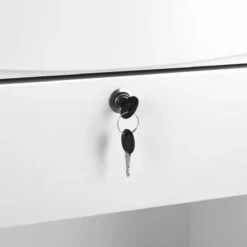 Gabbiano Reception Desk G26W White(Gabbiano Reception Desk G26w White) 17 Gabbiano Reception Desk G26W White(Gabbiano Reception Desk G26w White) -Roxie Cosmetics Shop 147863 08 0908