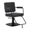 Gabbiano Katania Loft Old Leather Hairdressing Chair Black(Gabbiano Katania Loft Old Leather Hairdressing Chair Black) -Roxie Cosmetics Shop 147876 01 0811