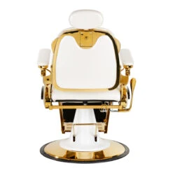 Gabbiano Barber Chair Francesco Gold White(Gabbiano Barber Chair Francesco Gold White) -Roxie Cosmetics Shop 147877 03 1909