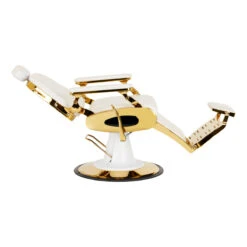 Gabbiano Barber Chair Francesco Gold White(Gabbiano Barber Chair Francesco Gold White) -Roxie Cosmetics Shop 147877 05 1909
