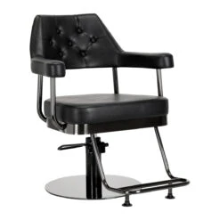 Gabbiano Hairdressing Chair Granda Black(Gabbiano Hairdressing Chair Granda Black)