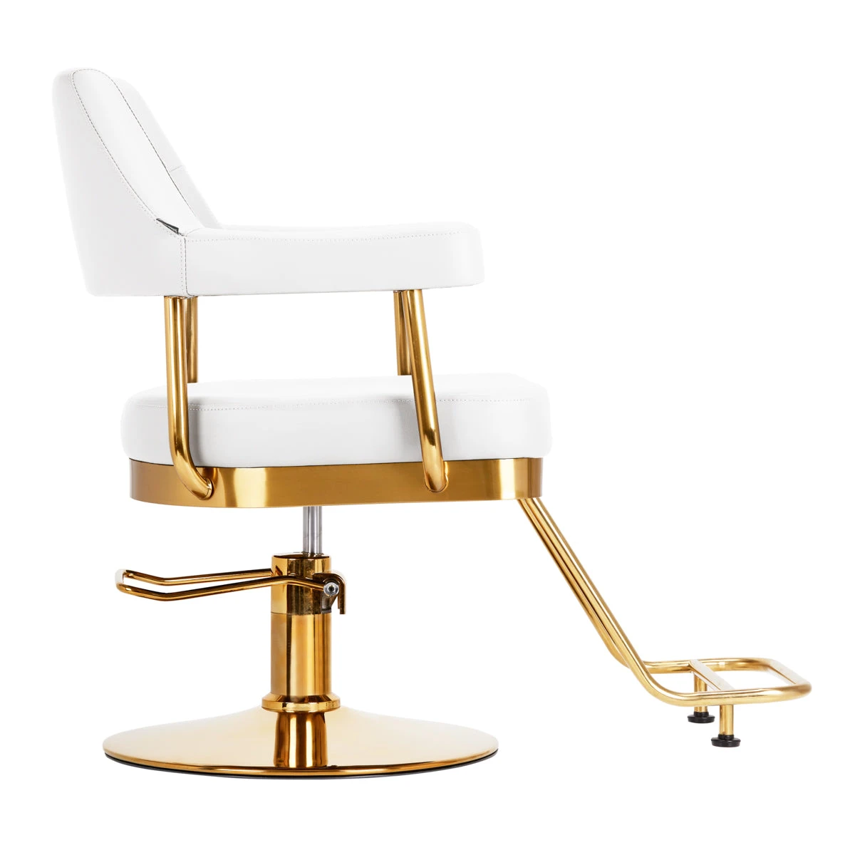 Gabbiano Hairdressing Chair Granda Gold & White(Gabbiano Hairdressing Chair Granda Gold White) 8 Gabbiano Hairdressing Chair Granda Gold & White(Gabbiano Hairdressing Chair Granda Gold White) - Image 6