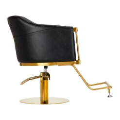 Gabbiano Hairdressing Chair Burgos Black Gold(Hairdressing Chair Burgos Black Gold) -Roxie Cosmetics Shop 148030 02 1909