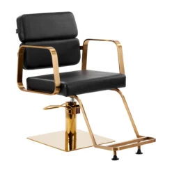 Gabbiano Porto-GM Hairdressing Chair Black(Gabbiano Porto Gm Hairdressing Chair Black)